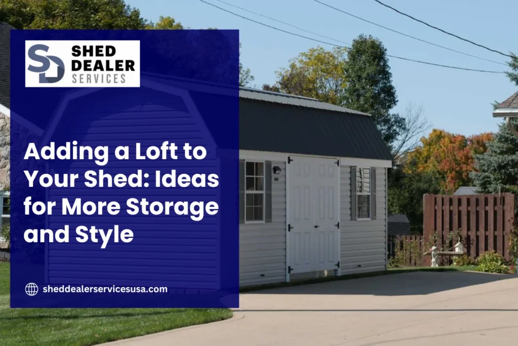 Adding a Loft to Your Shed: Ideas for More Storage and Style