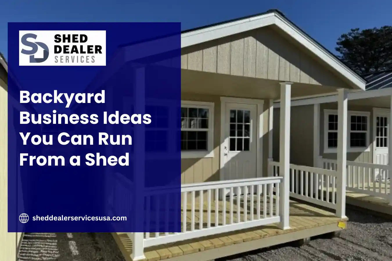 Discover backyard business ideas that work perfectly in a shed and learn how to create a professional workspace at home.