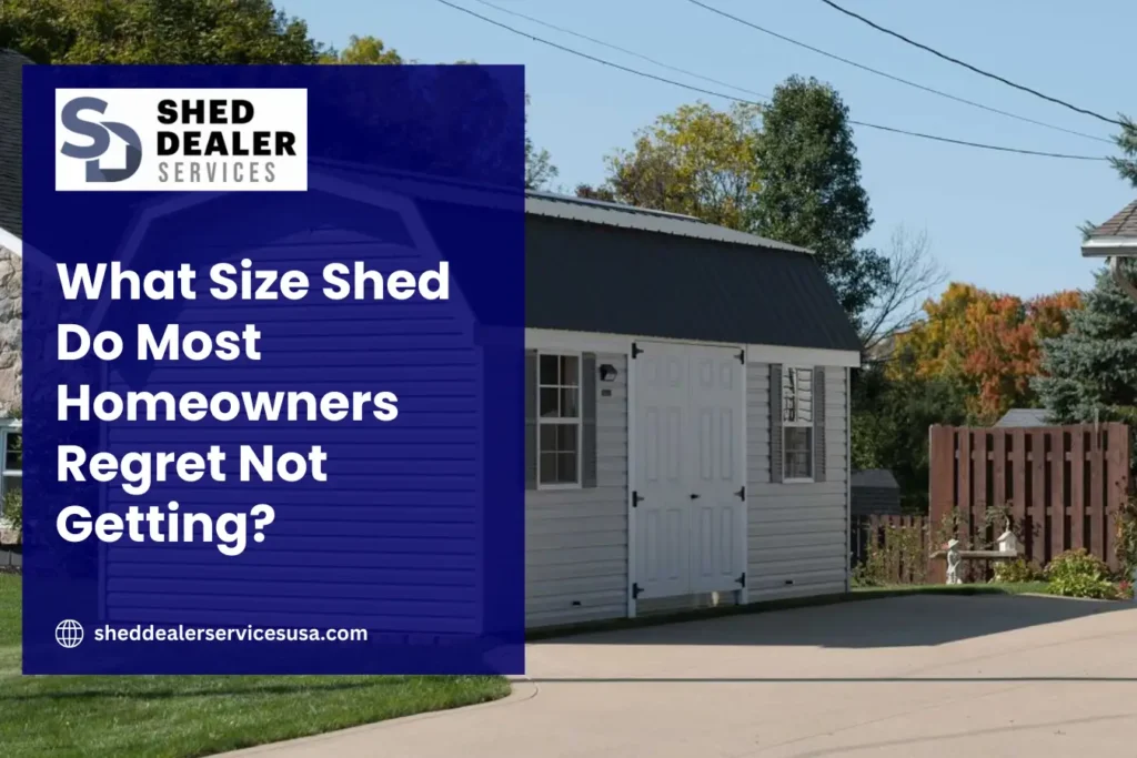 What Size Shed Do Most Homeowners Regret Not Getting
